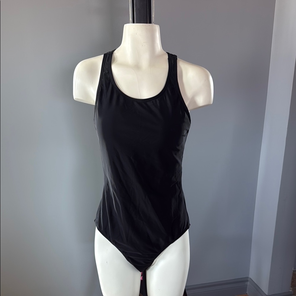 Black Women's One Piece Swimsuit. 507